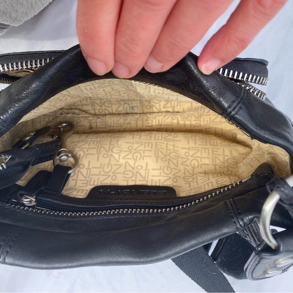 Ellington Black Italian Leather purse - Picture 2 of 3